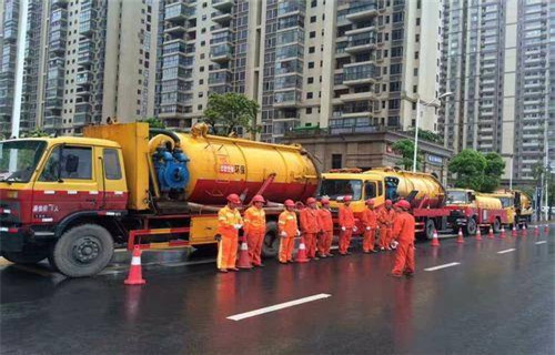 惠水市政管道清淤